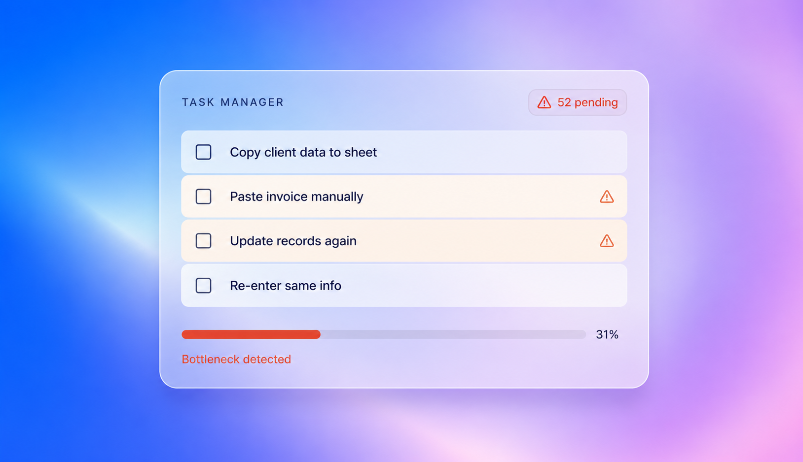 Manual Work Eats Your Team image